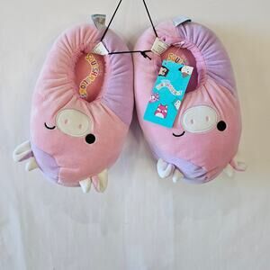 Squishmallows Kids Slippers Pink Size 4-5